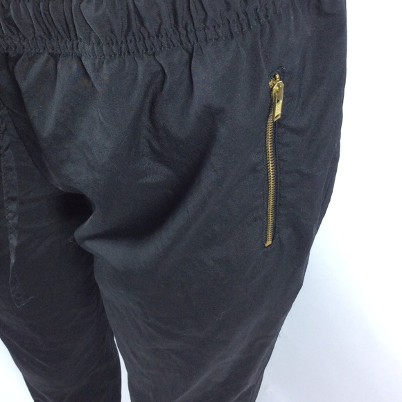 H&M Drawstring Jogger Pants Zip Pockets Size Small - Picture 4 of 7
